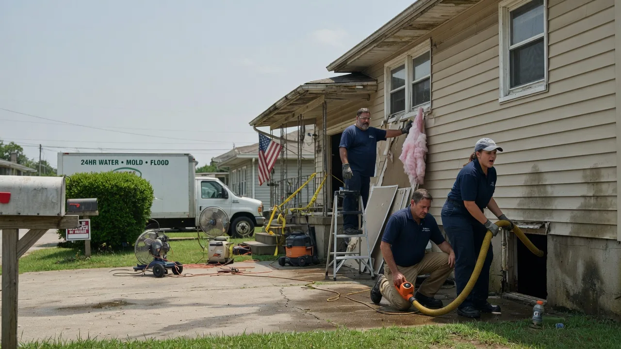 Water Damage Repair in Rusk, TX near me